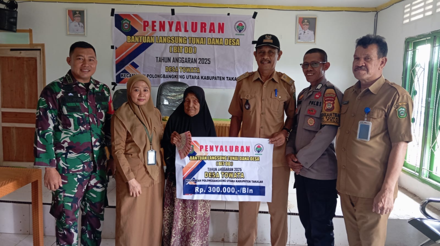 PENYALURAN BLT (BANTUAN LANGSUNG TUNAI)